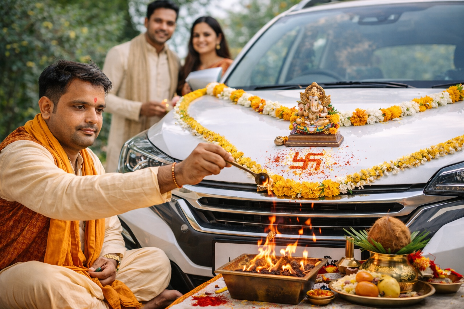 New Car Puja